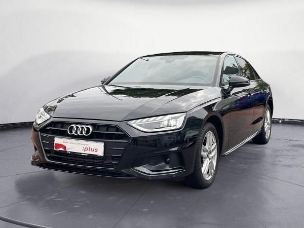 Schwarz (mythosschwarz metallic) Gebraucht 2025 Audi A4 Advanced Limousine | 37.931 € (Fairer Preis) - Bild 1/4