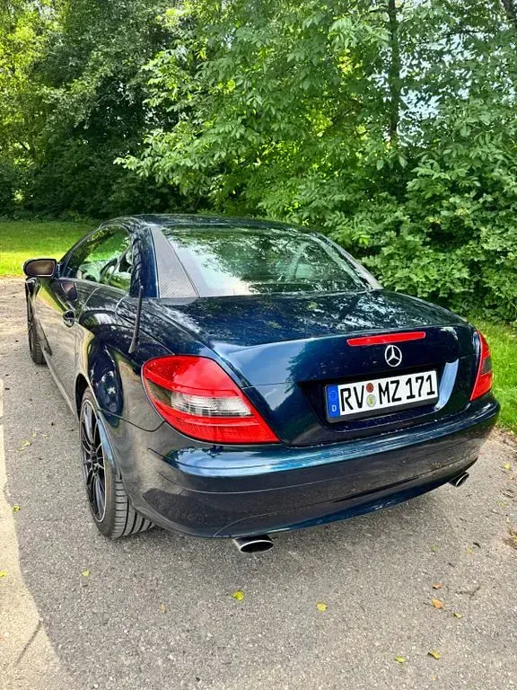 Gebraucht Mercedes SLK350 272 PS (200 kW) 2005 Blau Cabrio