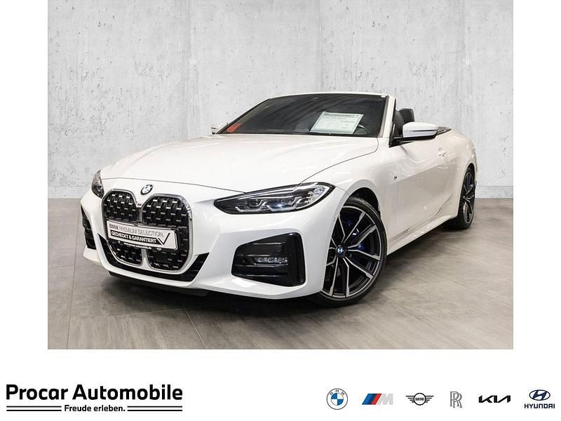 Weiß Gebraucht 2021 BMW 430 Cabriolet M Sport Cabrio | 40.870 € (Fairer Preis) - Bild 1/4
