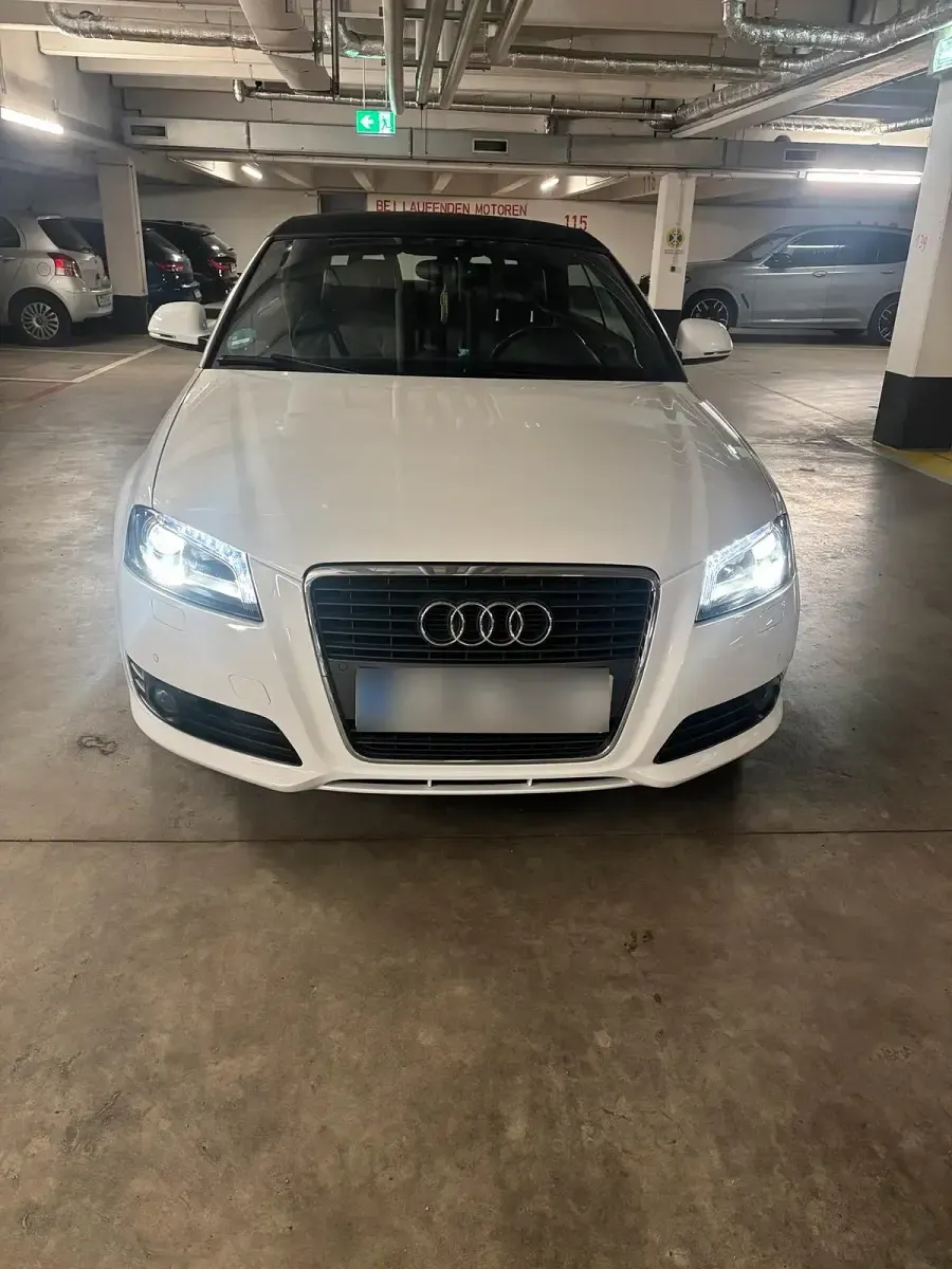 Gebraucht Audi A3 Cabriolet S-Line 160 PS (117 kW) 2009 Weiß Cabrio