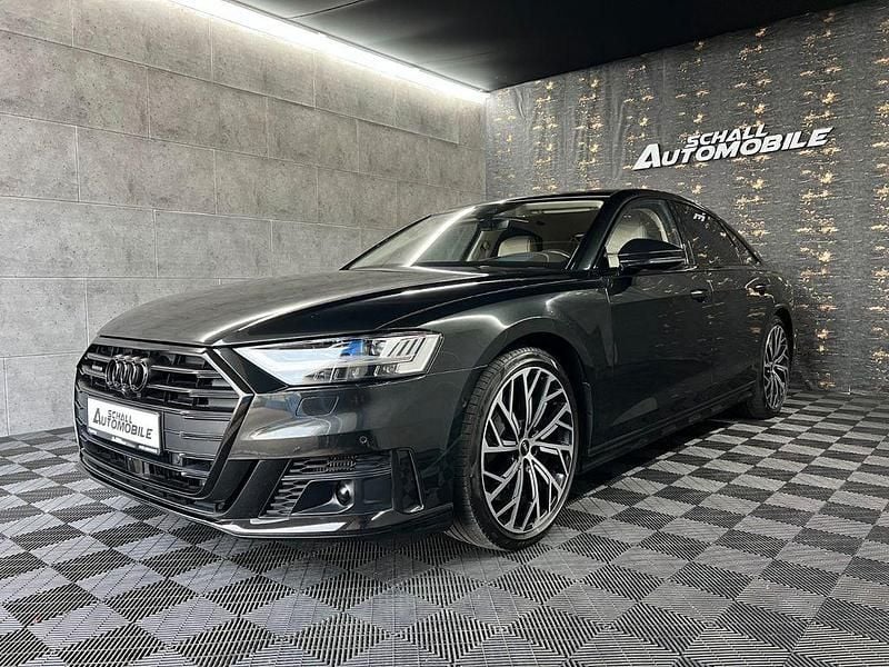 Schwarz Gebraucht 2021 Audi A8 S-Line Limousine | 74.890 € (Fairer Preis) - Bild 1/4