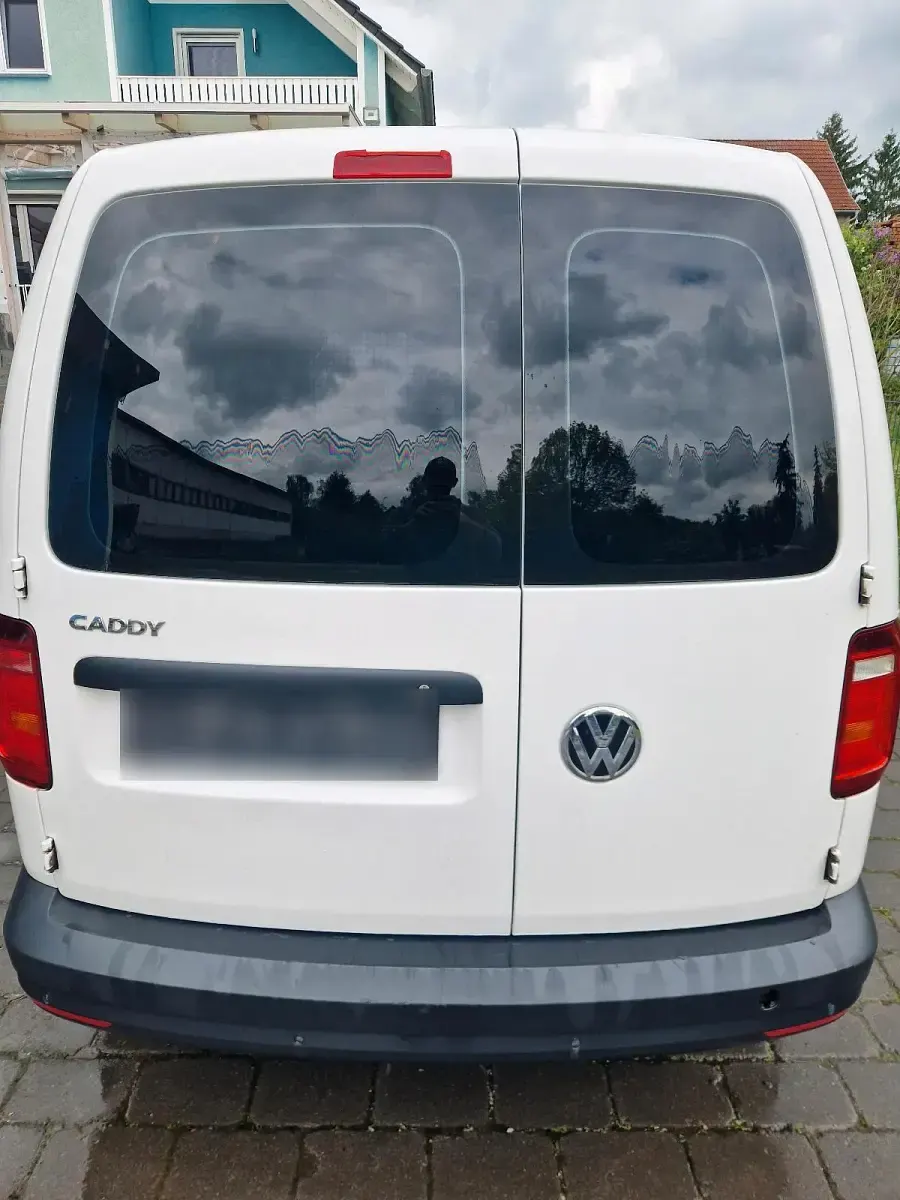 Gebraucht VW Caddy 110 PS (80 kW) 2018 Weiß Van / Kleinbus