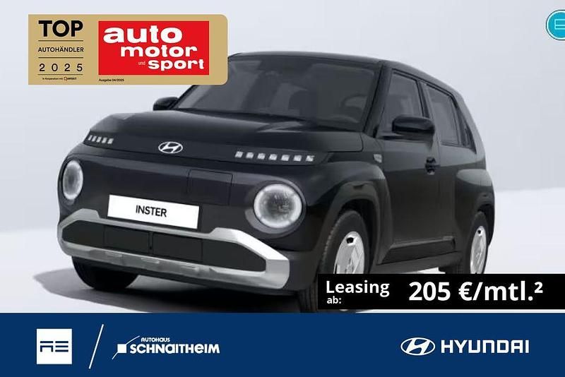 Neu Hyundai Inster Select 71 kW (97 PS) 2025 Schwarz Kleinwagen