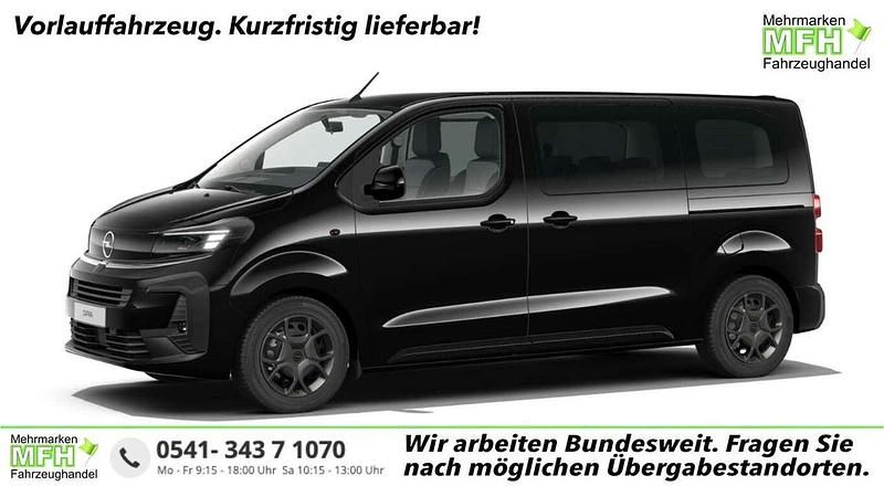 Kontrast grau metallic Neu 2025 Opel Zafira Edition Van / Kleinbus | 39.371 € (Fairer Preis) - Bild 1/3