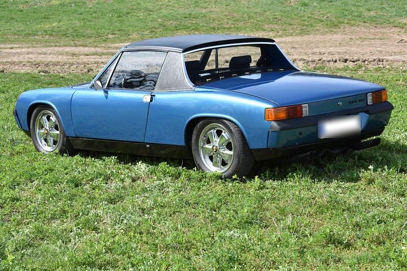 Gebraucht Porsche 914 101 PS (74 kW) 1974 Blau Cabrio