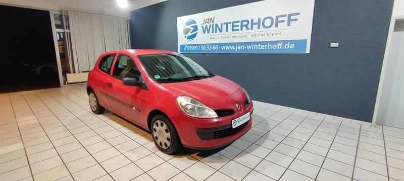 Gebraucht Renault Clio III Authentique 65 PS (47 kW) 2007 Rot Kleinwagen