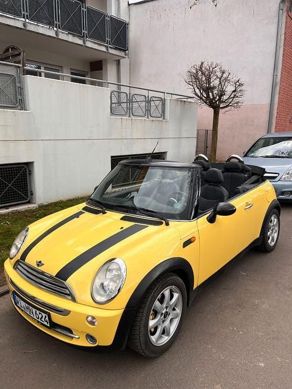 Gebraucht Mini One Cabriolet 90 PS (66 kW) 2005 Gelb Cabrio