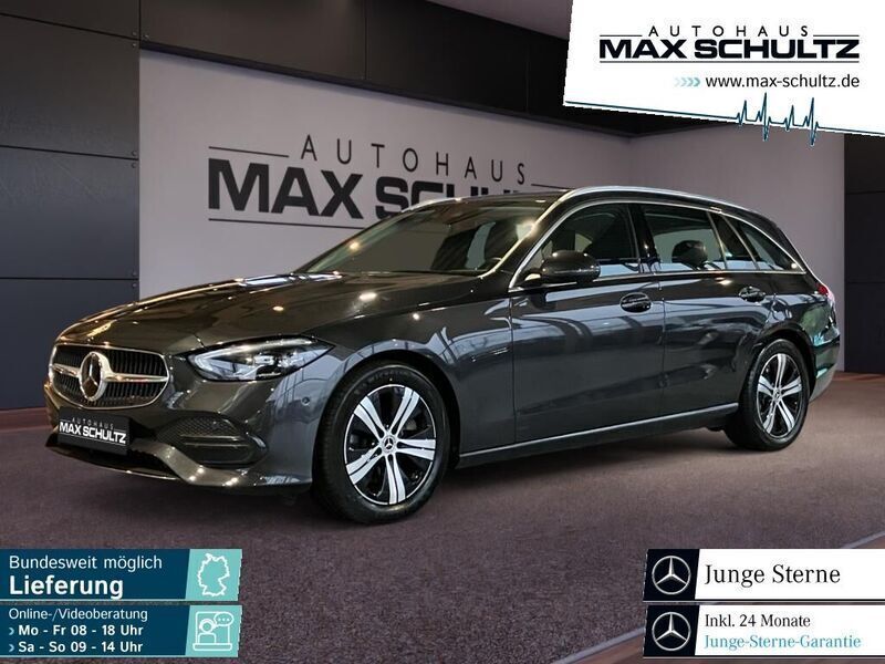 Metalliclack graphitgrau Gebraucht 2023 Mercedes C220 Kombi | 37.980 € (Fairer Preis) - Bild 1/4