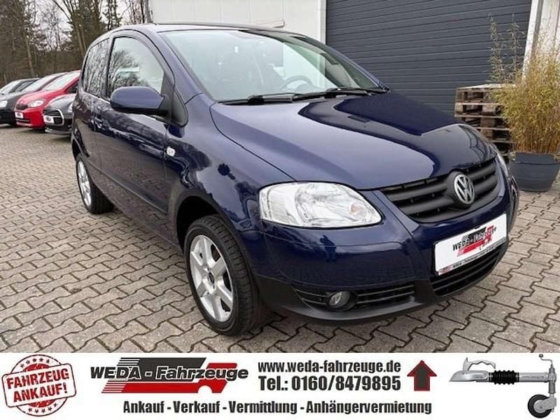 Usata VW Fox 54 CV (39 kW) 2008 Blu Utilitaria