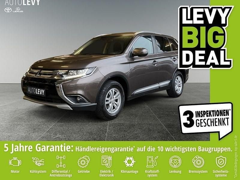Gebraucht Mitsubishi Outlander 150 PS (110 kW) 2016 Granitbraun SUV