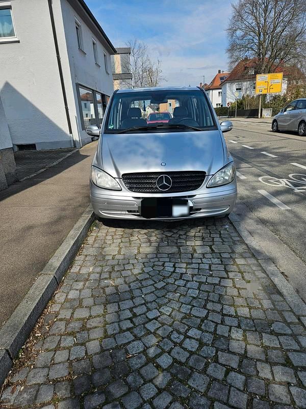 Gebraucht Mercedes Viano 204 PS (150 kW) 2007 Silber Van / Kleinbus