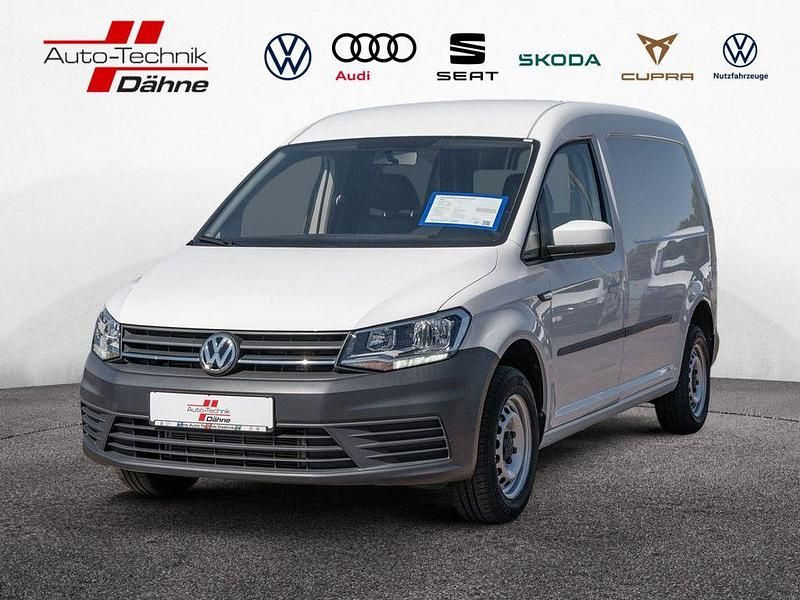 Weiss / candy weiss Gebraucht 2019 VW Caddy Maxi Trendline Van / Kleinbus | 15.880 € (Guter Preis) - Bild 1/4