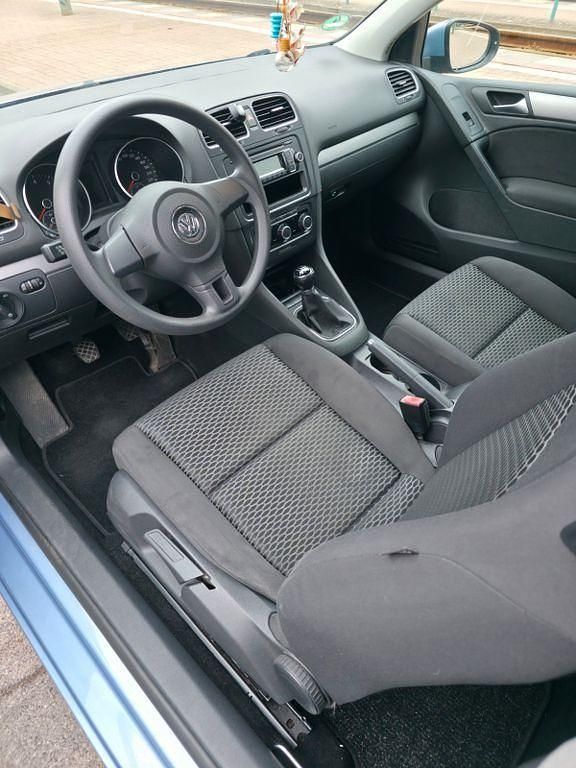 Gebraucht VW Golf VI Trendline 80 PS (58 kW) 2009 Blau Kleinwagen