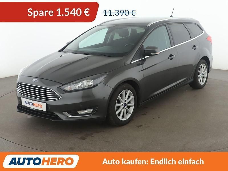 Gebraucht Ford Focus Titanium 125 PS (91 kW) 2017 Grau Kombi