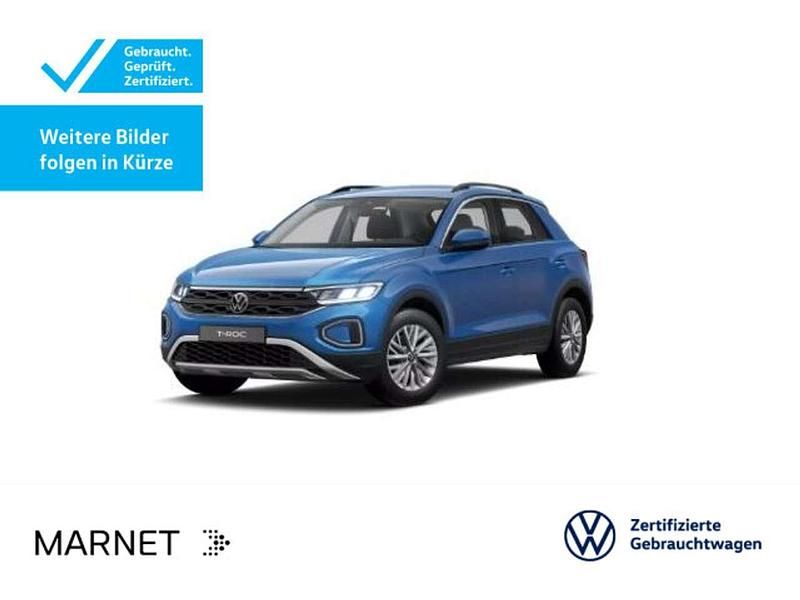 Blau Gebraucht 2024 VW T-Roc Life SUV | 29.930 € (Fairer Preis) - Bild 1/2