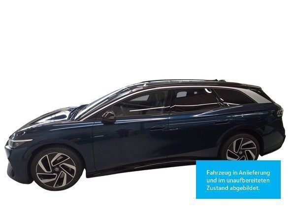 Aquamarinblau metallic/schwarz Gebraucht 2024 VW ID.7 Pro Limousine | 51.430 € (Etwas zu teuer) - Bild 1/4