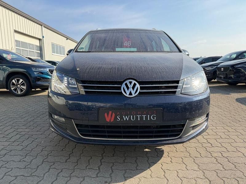 Gebraucht VW Sharan Cup 140 PS (102 kW) 2014 Blau Van / Kleinbus