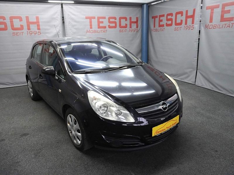 Gebraucht Opel Corsa 80 PS (58 kW) 2009 Schwarz Limousine