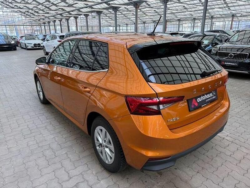 Gebraucht Skoda Fabia Style 110 PS (80 kW) 2023 Orange Kleinwagen