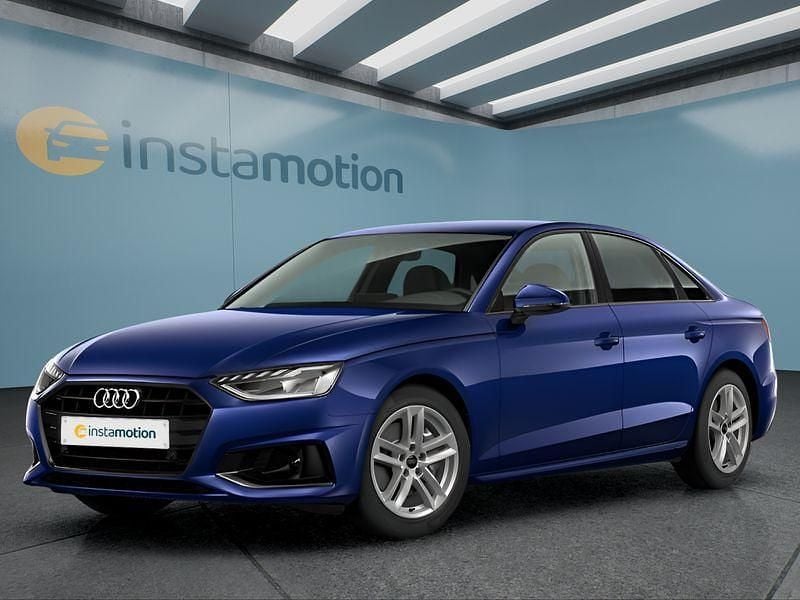 Blau Gebraucht 2020 Audi A4 Limousine | 25.749 € (Guter Preis) - Bild 1/4