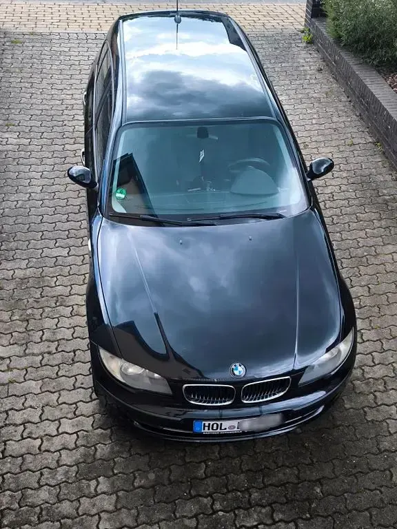 Gebraucht BMW 116 122 PS (89 kW) 2007 Schwarz Kleinwagen