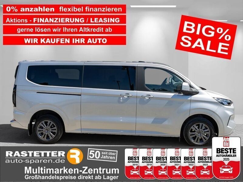 Moondust silver Gebraucht 2025 Ford Tourneo Custom Titanium Van / Kleinbus | 49.480 € (Fairer Preis) - Bild 1/4