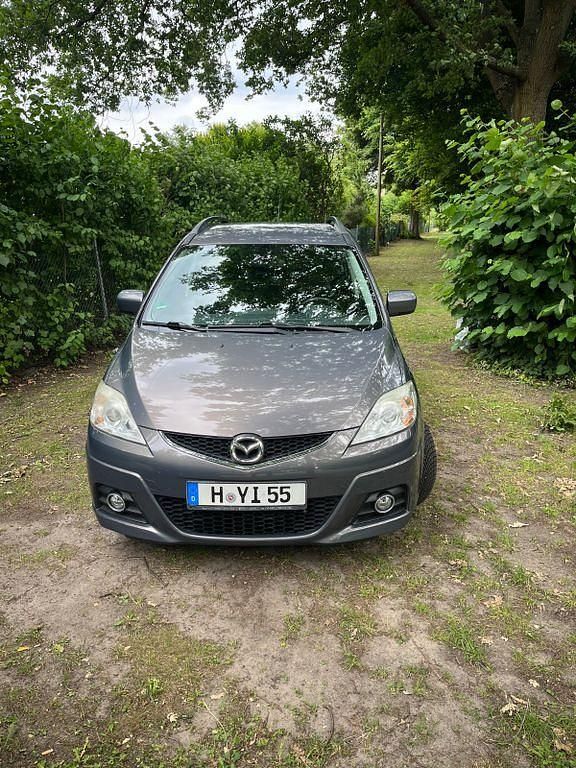 Silber Gebraucht 2010 Mazda 5 Center-Line Van / Kleinbus | 6.800 € (Fairer Preis) - Bild 1/4