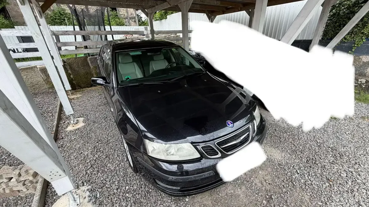 Gebraucht Saab 9-3 Linear 150 PS (110 kW) 2006 Schwarz Kombi