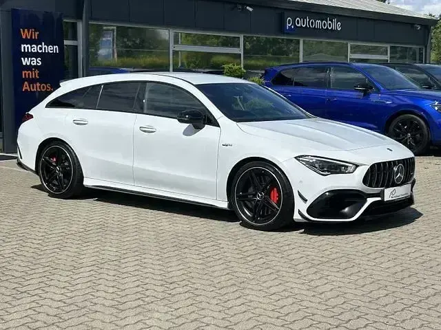 Gebraucht Mercedes CLA45 AMG AMG 422 PS (310 kW) 2021 Mondsteinweiß Coupé