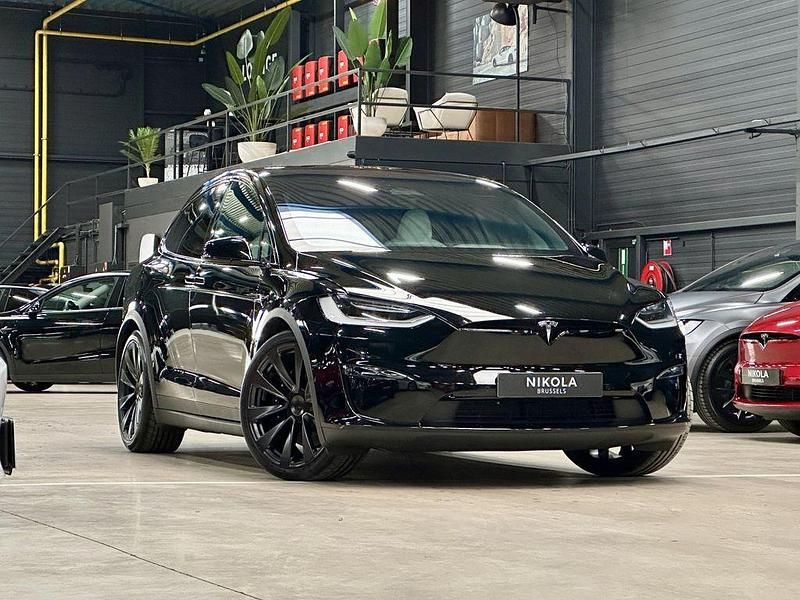 Schwarz Gebraucht 2023 Tesla Model X Plaid SUV | 89.990 € (Fairer Preis) - Bild 1/4
