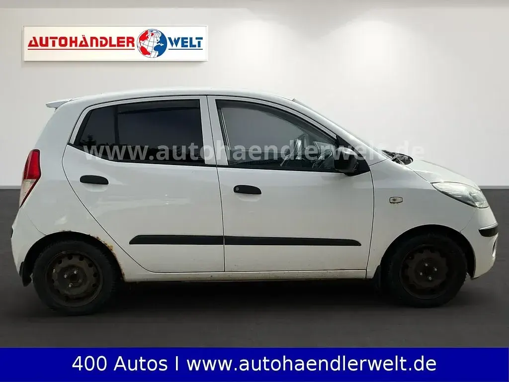 Gebraucht Hyundai i10 Edition+ 67 PS (49 kW) 2009 Weiss Kleinwagen