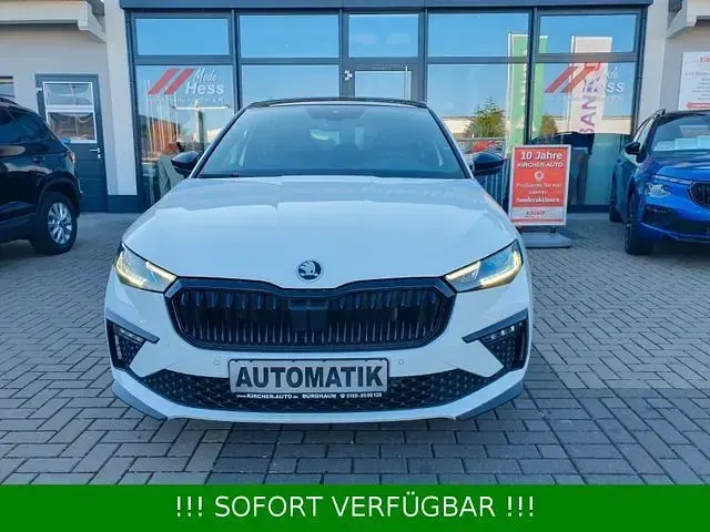 Neu Skoda Scala Monte Carlo 150 PS (110 kW) 2025 Weiß Kleinwagen