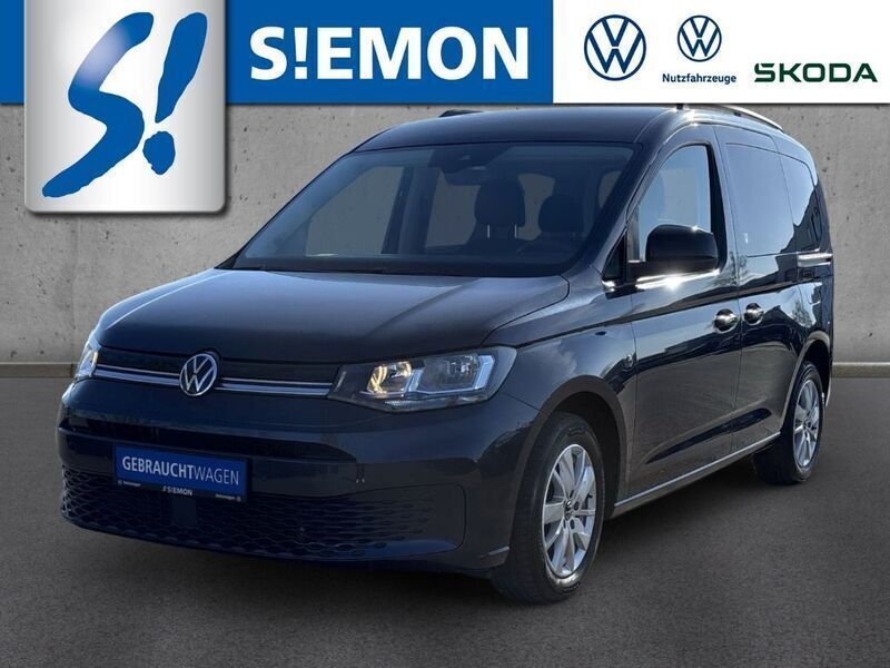 Blau Gebraucht 2021 VW Caddy Life Van / Kleinbus | 21.590 € (Teuer) - Bild 1/4