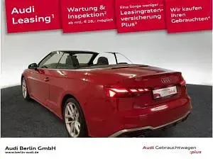 Gebraucht Audi S5 Cabriolet 354 PS (260 kW) 2024 Rot (progressivrot metallic/verdeck schwarz) Cabrio