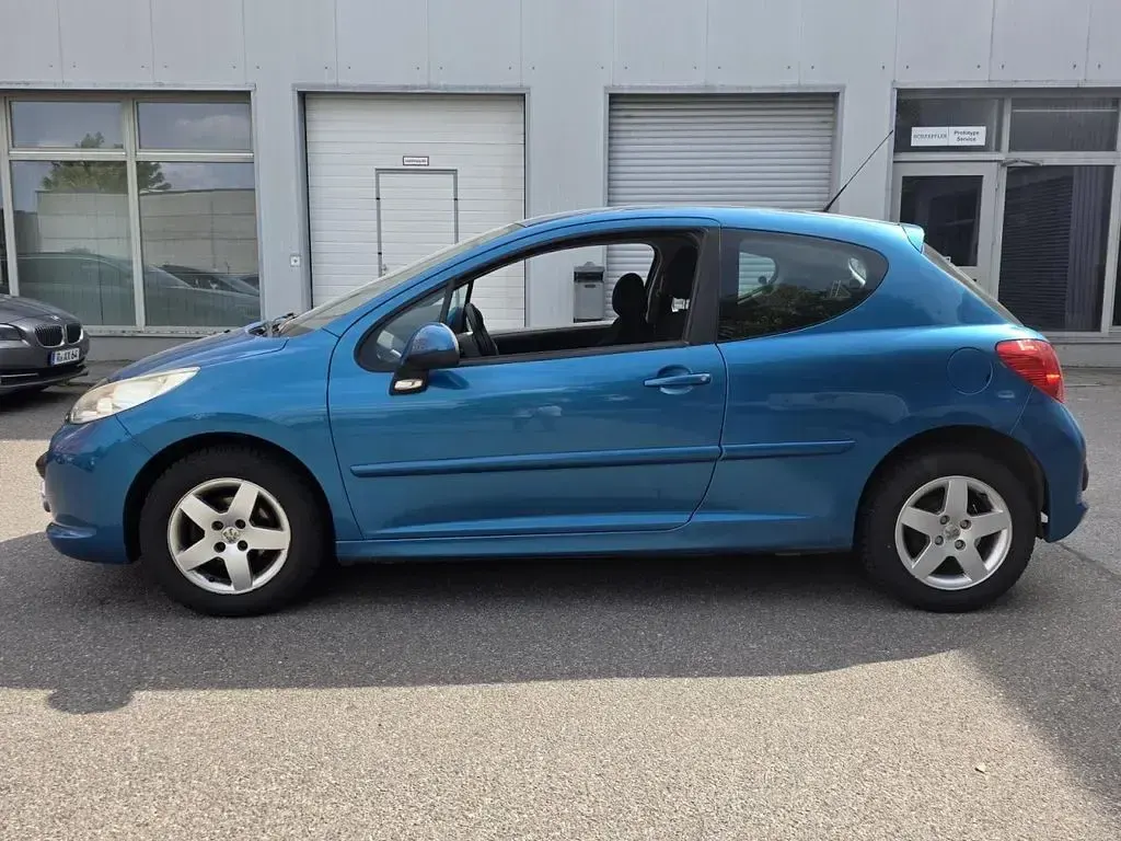 Gebraucht Peugeot 207 Sport 88 PS (64 kW) 2006 Lack blau neyshalackierung mi Limousine