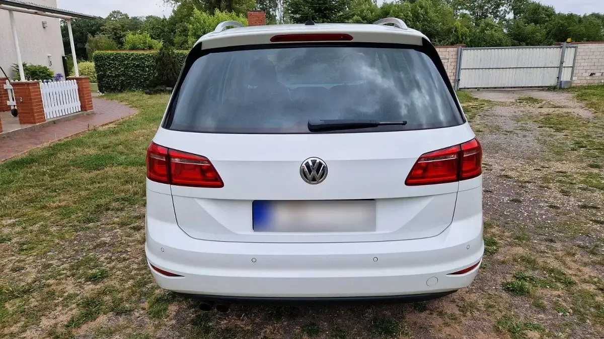 Gebraucht VW Golf Sportsvan 150 PS (110 kW) 2016 Weiß Van / Kleinbus