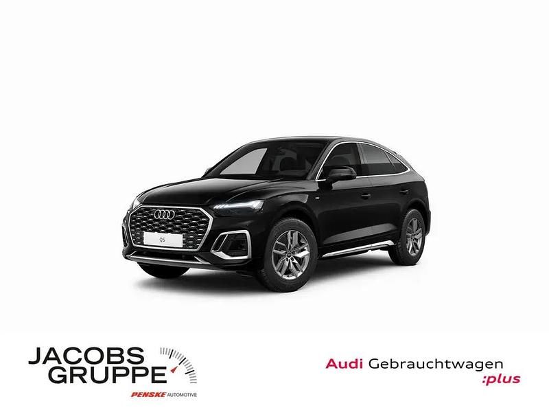 Schwarz Gebraucht 2024 Audi Q5 Sportback S-Line SUV | 48.969 € (Fairer Preis) - Bild 1/4