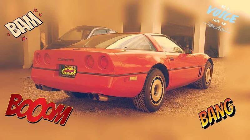 Rot Gebraucht 1985 Corvette C4 Coupé | 23.000 € - Bild 1/4