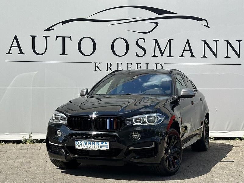 Black sapphire metallic Gebraucht 2018 BMW X6 M50 Comfort Edition SUV | 42.950 € (Fairer Preis) - Bild 1/4