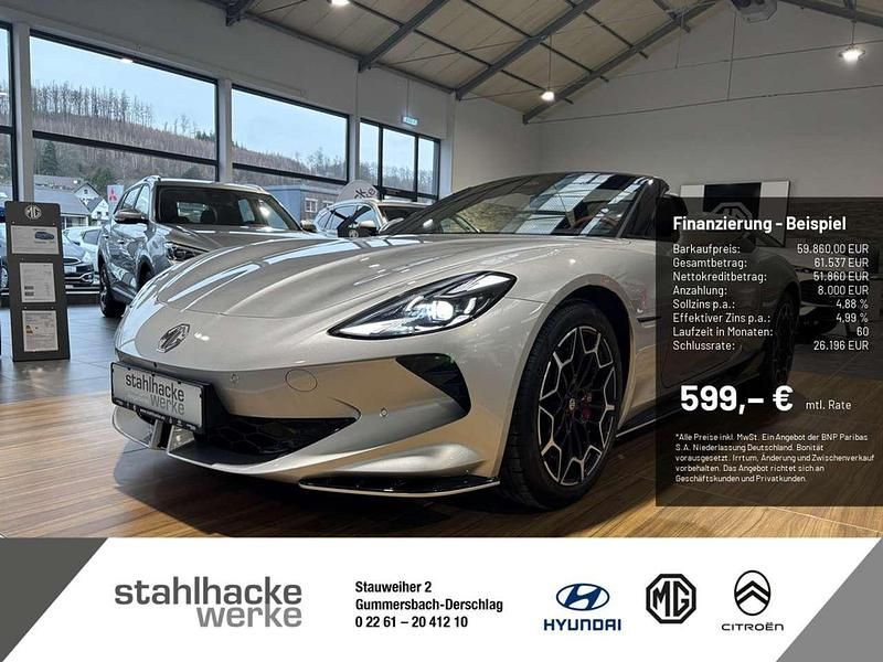Medal silver Gebraucht 2025 MG Cyberster Cabrio | 59.860 € (Guter Preis) - Bild 1/4