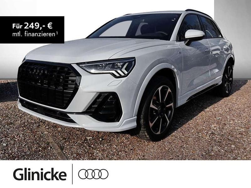 Gletscherweiß metallic Gebraucht 2024 Audi Q3 S-Line SUV | 42.690 € (Fairer Preis) - Bild 1/3