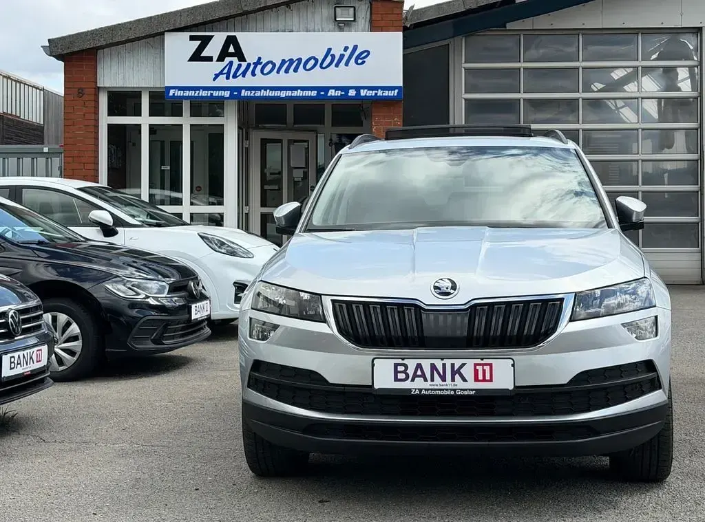 Gebraucht Skoda Karoq Ambition 116 PS (85 kW) 2021 Silber SUV
