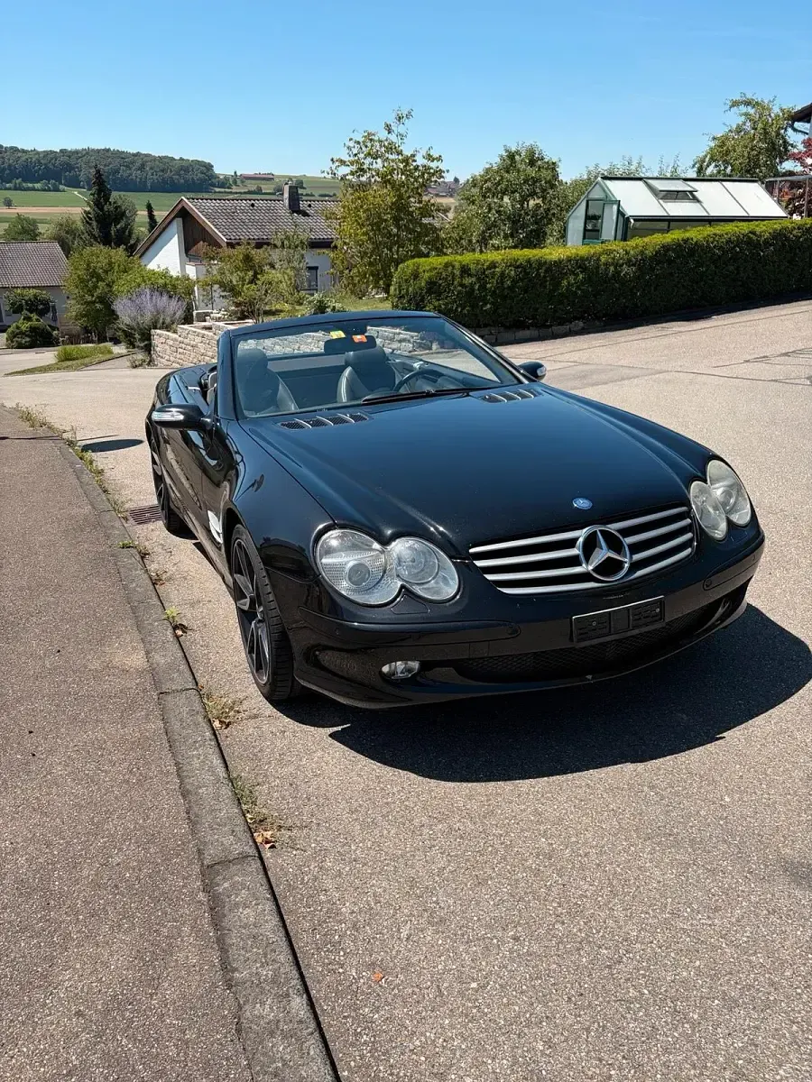 Gebraucht Mercedes SL500 306 PS (225 kW) 2006 Schwarz Cabrio