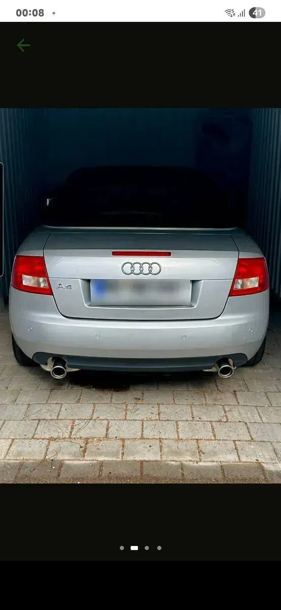 Gebraucht Audi Cabriolet Sport 163 PS (119 kW) 2003 Silber Cabrio