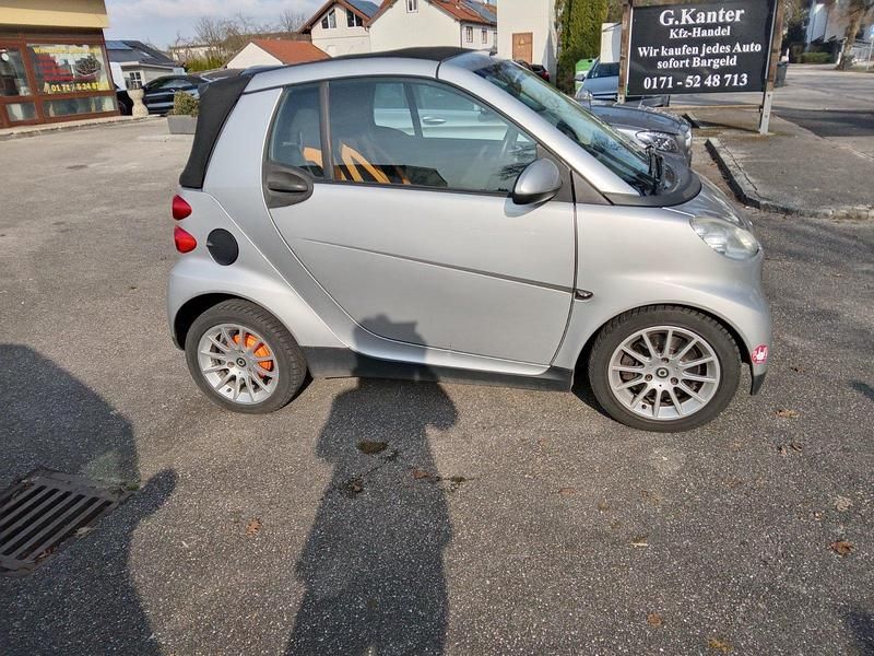 Gebraucht Smart ForTwo Cabrio 71 PS (52 kW) 2009 Silber Cabrio