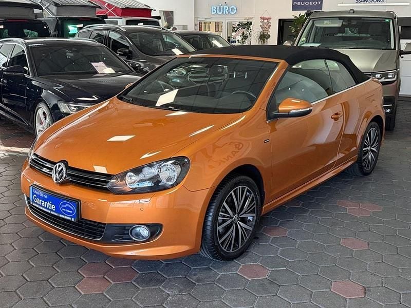 Gebraucht VW Golf Cabriolet Allstar 110 PS (80 kW) 2016 Orange Cabrio