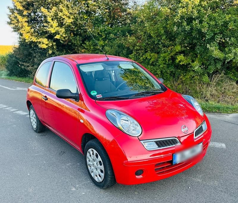 Gebraucht Nissan Micra 65 PS (47 kW) 2009 Rot Kleinwagen