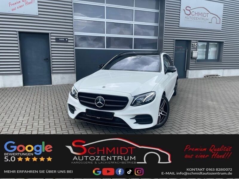 Weiß Gebraucht 2018 Mercedes E400 AMG Limousine | 37.980 € (Fairer Preis) - Bild 1/4
