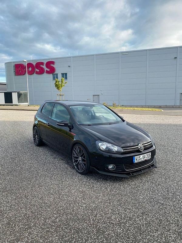 Schwarz Gebraucht 2009 VW Golf VI Highline Limousine | 7.200 € (Etwas zu teuer) - Bild 1/4