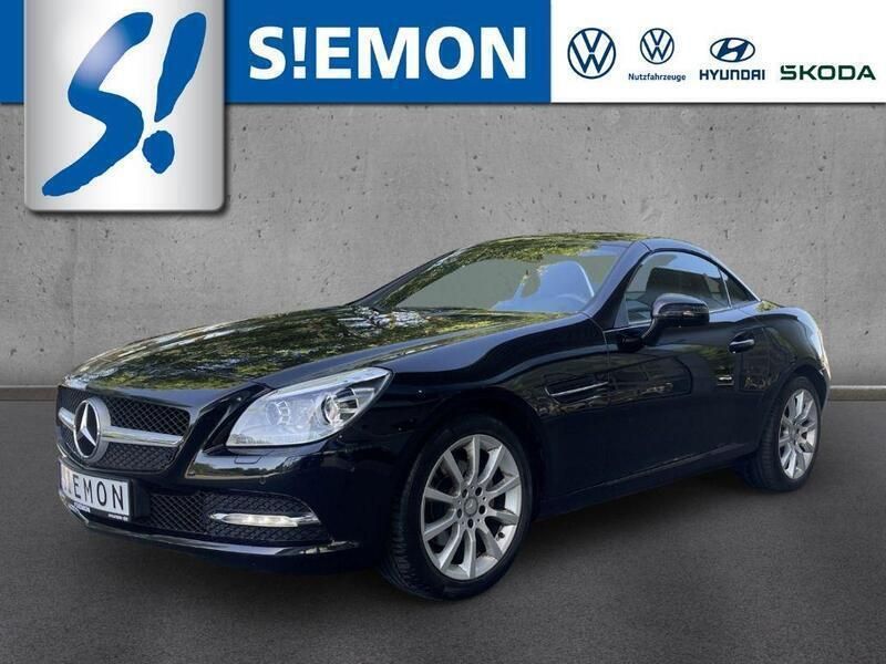 Schwarz Gebraucht 2015 Mercedes SLK200 Cabrio | 23.930 € (Fairer Preis) - Bild 1/4